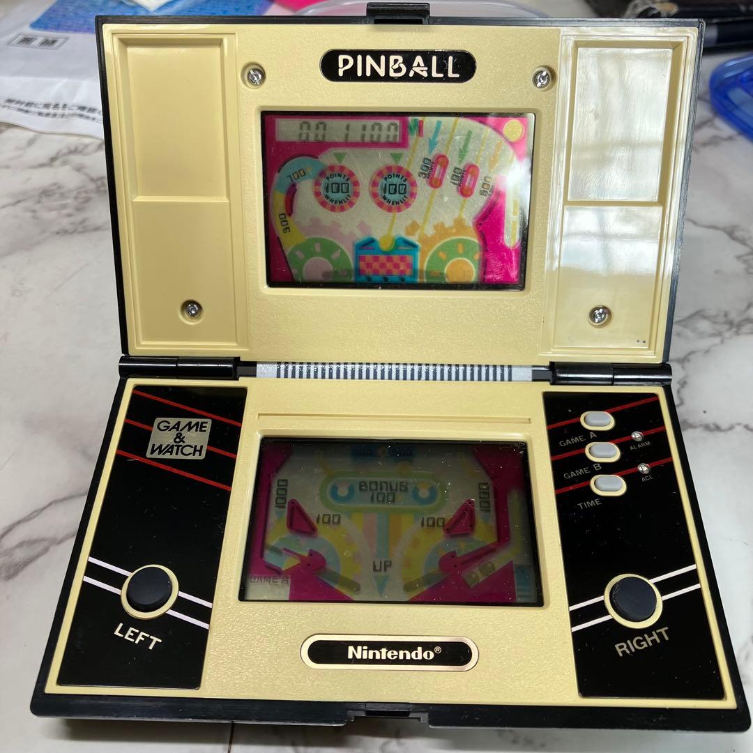 任天堂 ゲームウォッチ PINBALL ピンボール マルチスクリーン 1983年