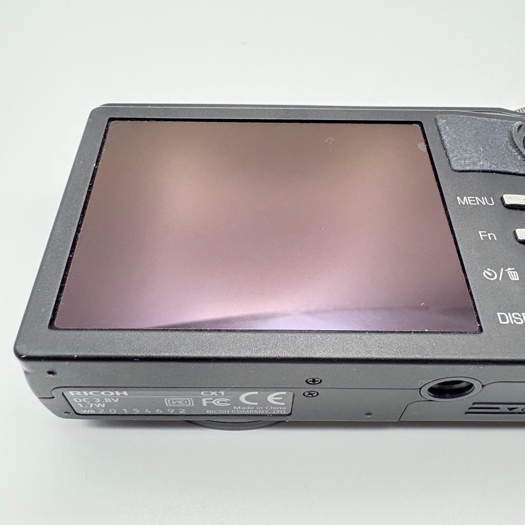 RICOH CX1 ブラック デジカメ