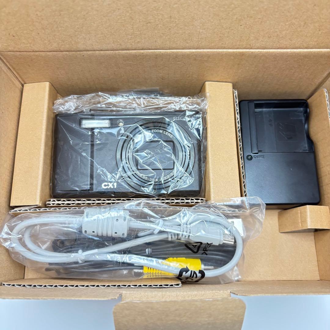 RICOH CX1 ブラック デジカメ