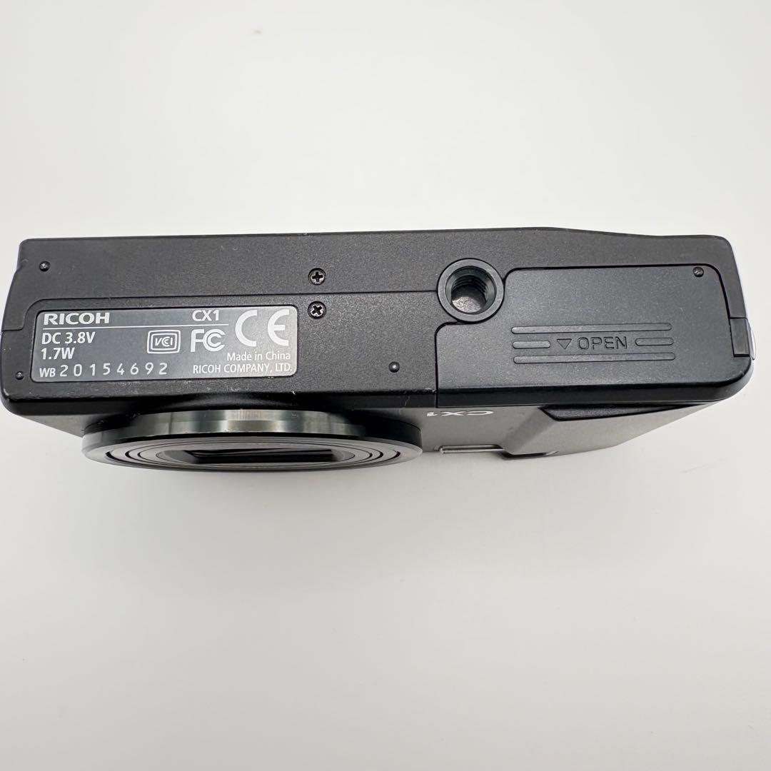 RICOH CX1 ブラック デジカメ
