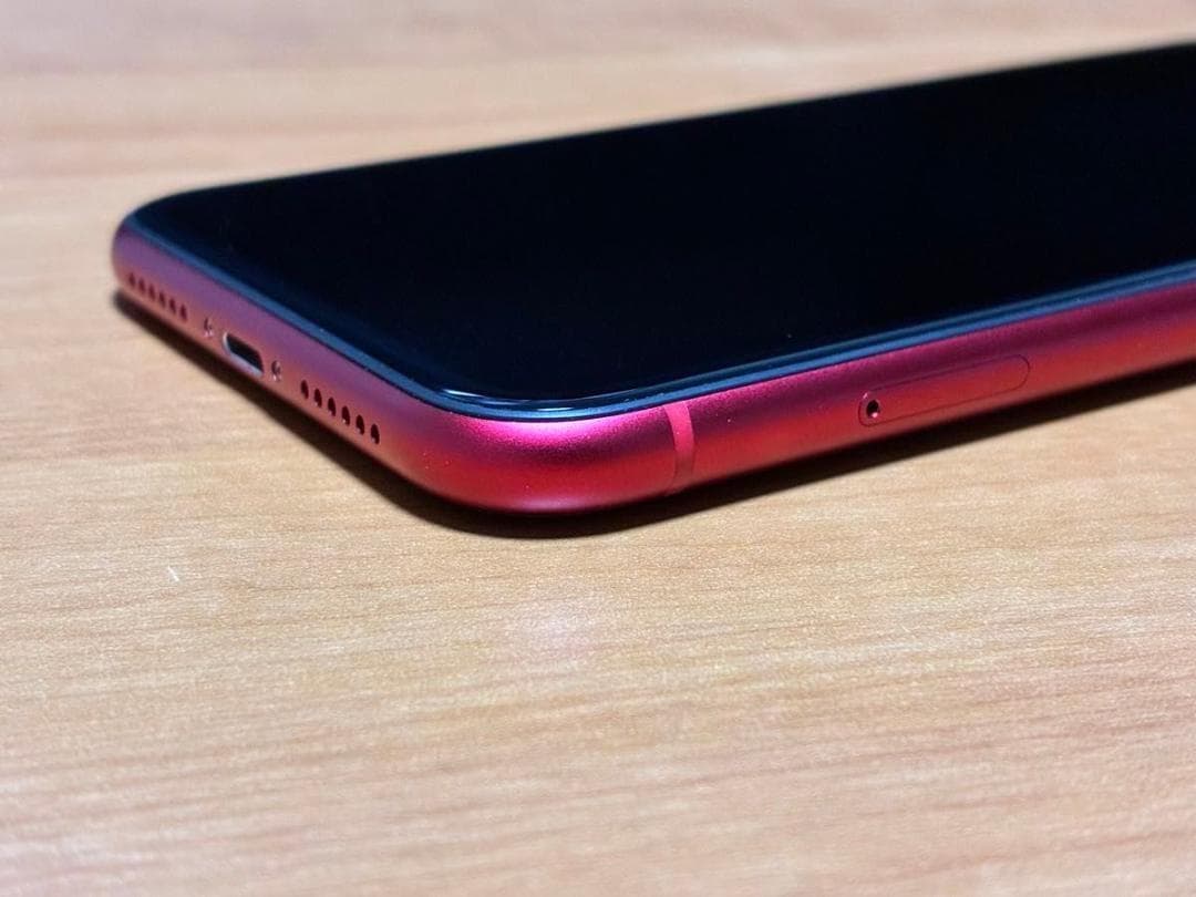 美品 iPhone11 64GB レッド 本体 SIMフリー 箱 付属品有