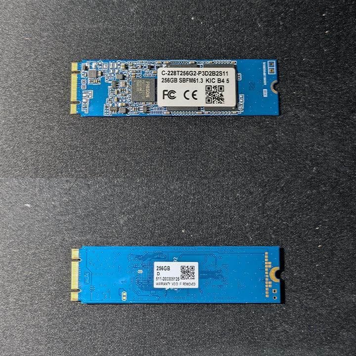 M.2 SSD　512GB+512GB+256GB　３枚セット