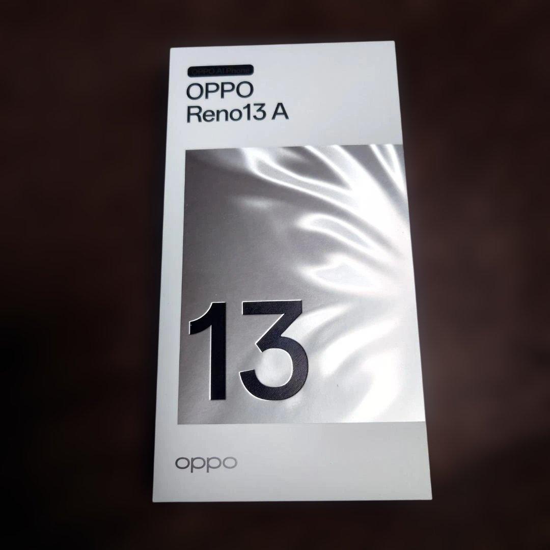 開封済新品即発送IMEI両方⭕️ oppo reno 13a ルミナスネイビー