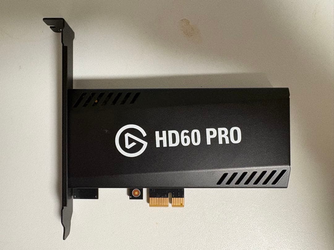 Elgato HD60 Proキャプチャーボード PCIe 高画質配信・録画対応