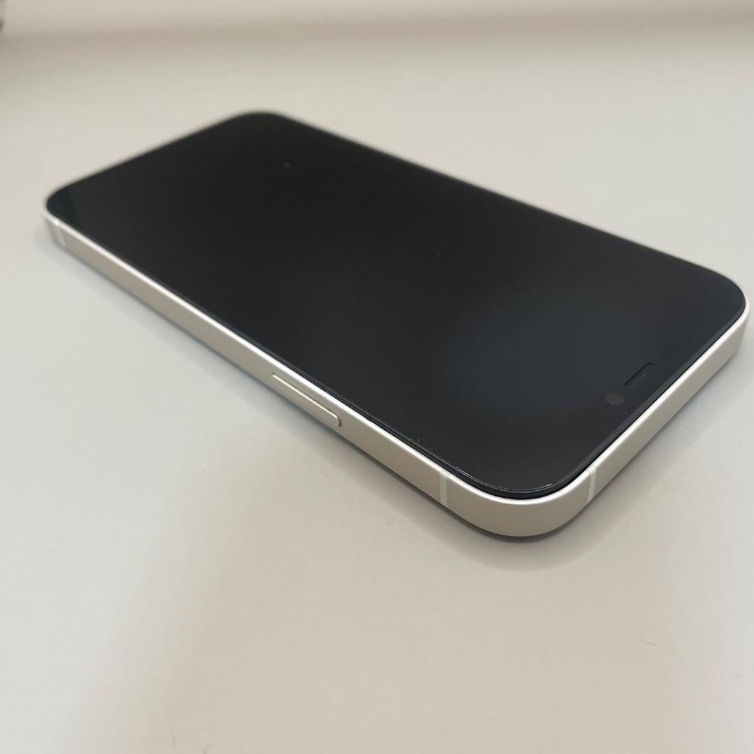 美品✨iPhone12 64GB ホワイト バッテリー新品100％