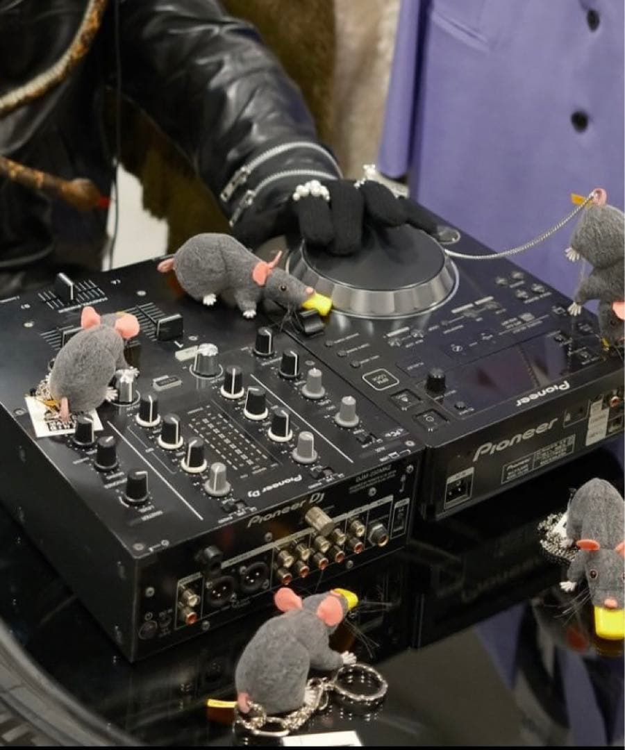 小物 DOUBLET / OPEN HOUSE Rat Keychain