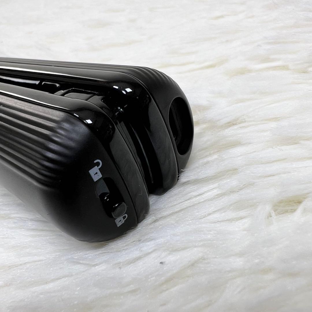 ReFa リファ フィンガーアイロン ブラック ヘアアイロン