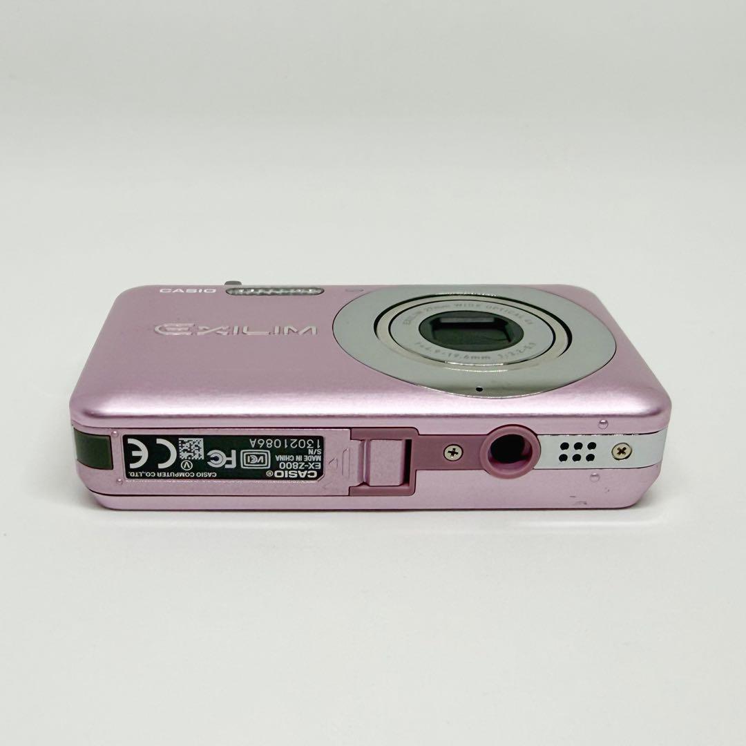 CASIO EXILIM EX-Z800 ピーチピンク カシオ コンデジ