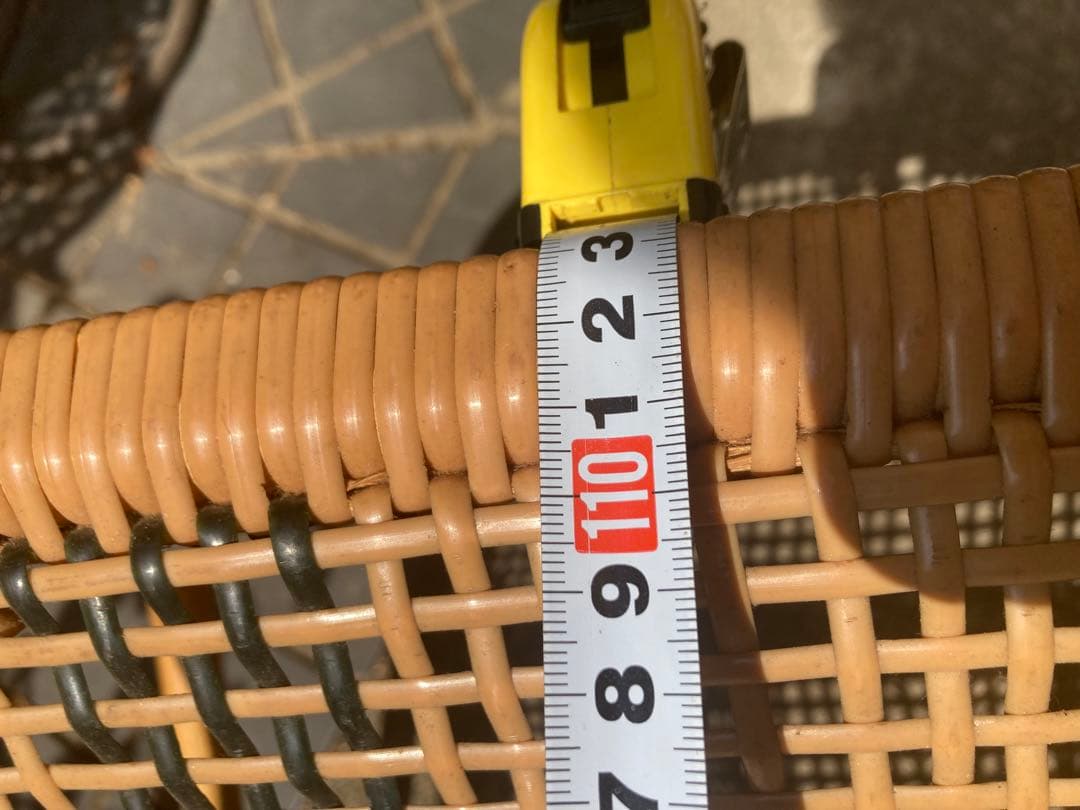 美品　激レア　ビンテージ　ラタンのゆりかご　ベビーベッド　アンティーク　ラタン