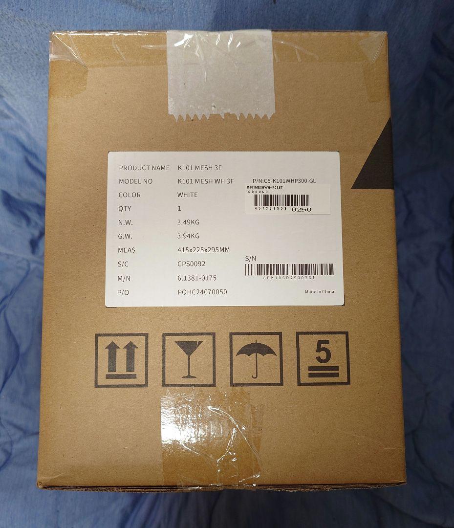 PCケース(自作PC用) CPS K101 MESHWH RCSET