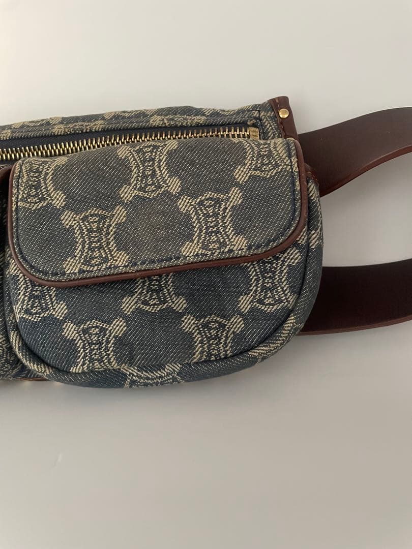 CELINE　セリーヌ　デニム　 ウエストポーチ