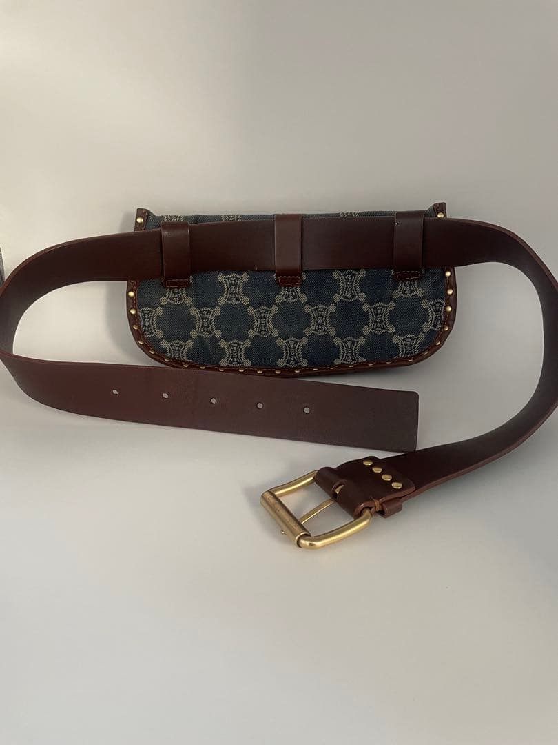 CELINE　セリーヌ　デニム　 ウエストポーチ