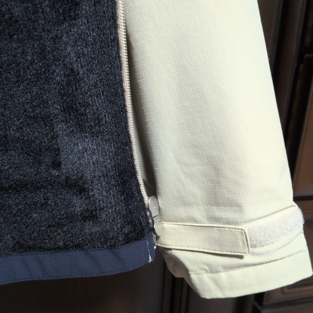 テーラーメイド:レディース:Lサイズ:フルジップ フーディー:ベージュ/ネイビー