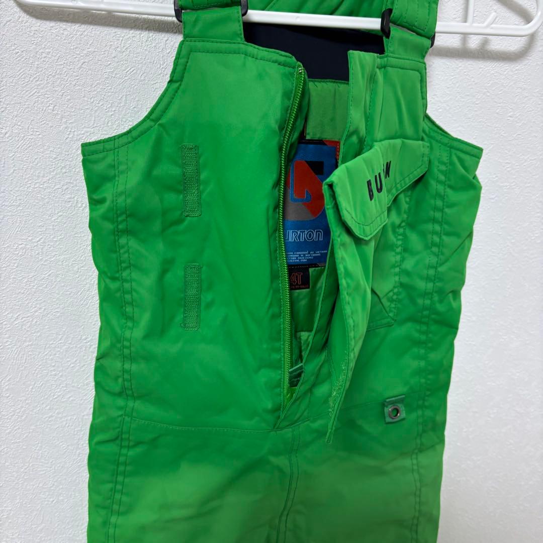 Burton スキーウェア　上下セット　キッズ　4T グリーン　ブルー　スノボ