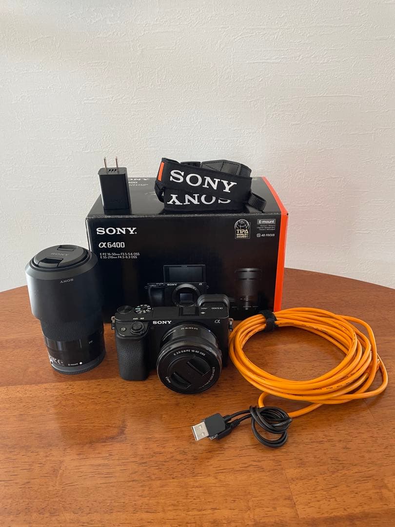 SONY α6400 ミラーレス一眼 ダブルズームレンズキット