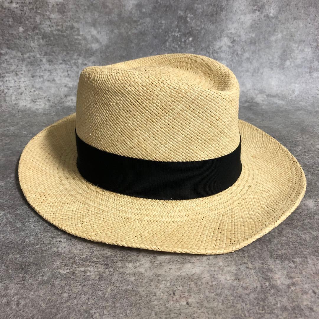 ■ MAISON MICHEL メゾンミッシェル ストローハット 麦わら