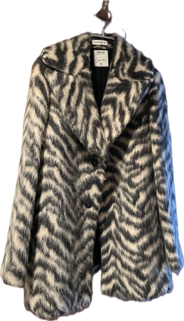 MADISONBLUE マディソンブルー コート ゼブラ柄