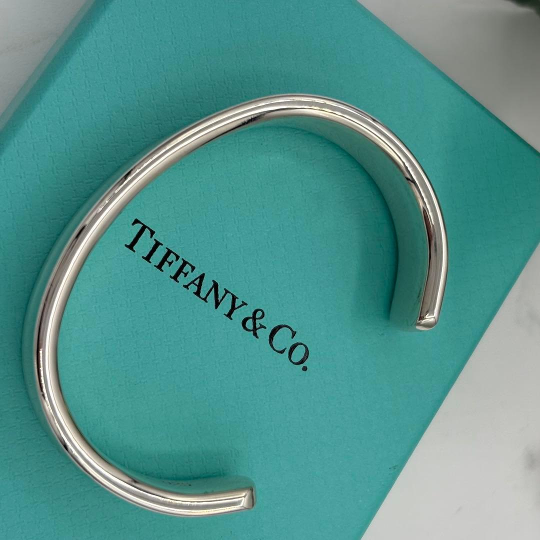 【新品仕上げ済み】ティファニー　 バングル 1837 シルバー