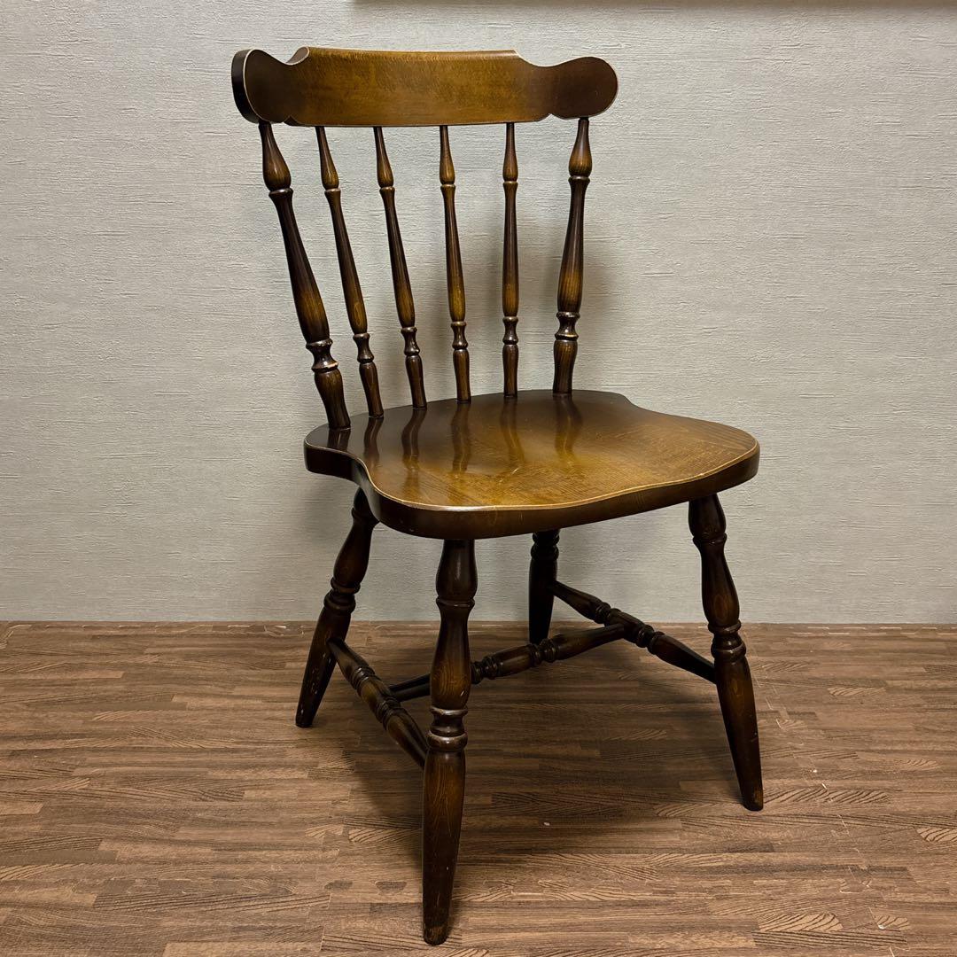 飛騨産業　キツツキマーク　ウィンザーチェア　2脚セット