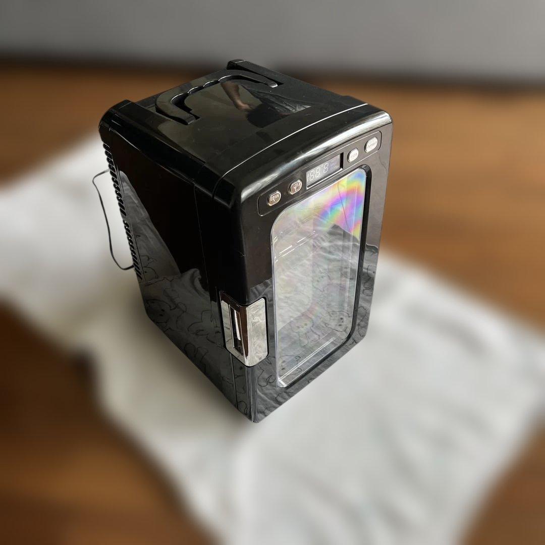 ベルソス ミニ冷温庫 黒 デジタル表示