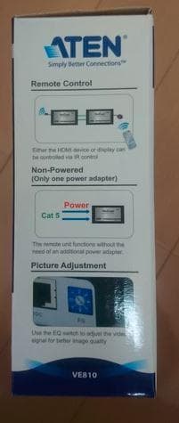 ATEN IRコントロール対応HDMIエクステンダ ☆ VE810