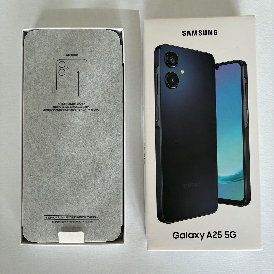 Samsung Galaxy A25 5G 本体　新品