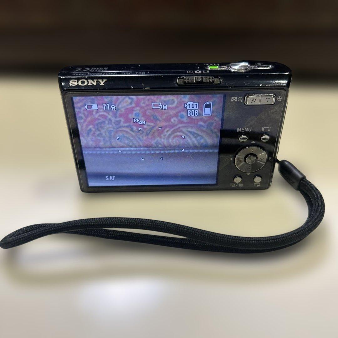 ポータブルプレーヤー SONY Cybershot DSC-T30 7.2MP