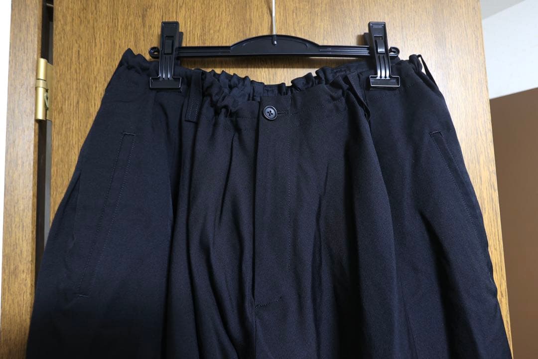 パンツ Yohji Yamamoto 23aw DROP CROTCH PANTS