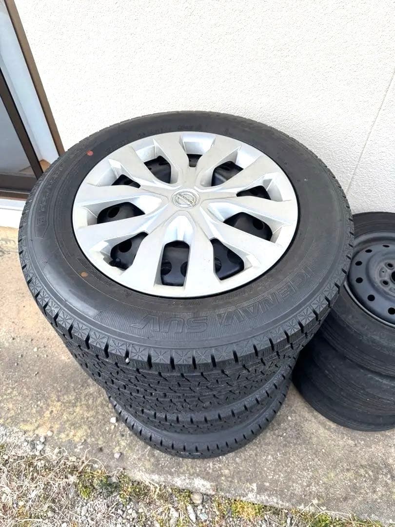 kummmchi バリ溝 日産 エクストレイル 純正 スチール