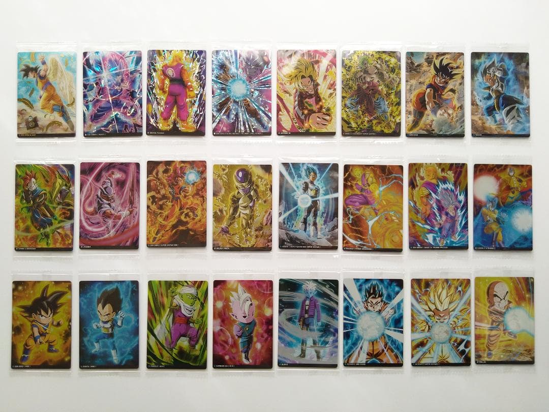 透明袋未開封 ドラゴンボール イタジャガ Vol.1～5シリーズ カード 24枚