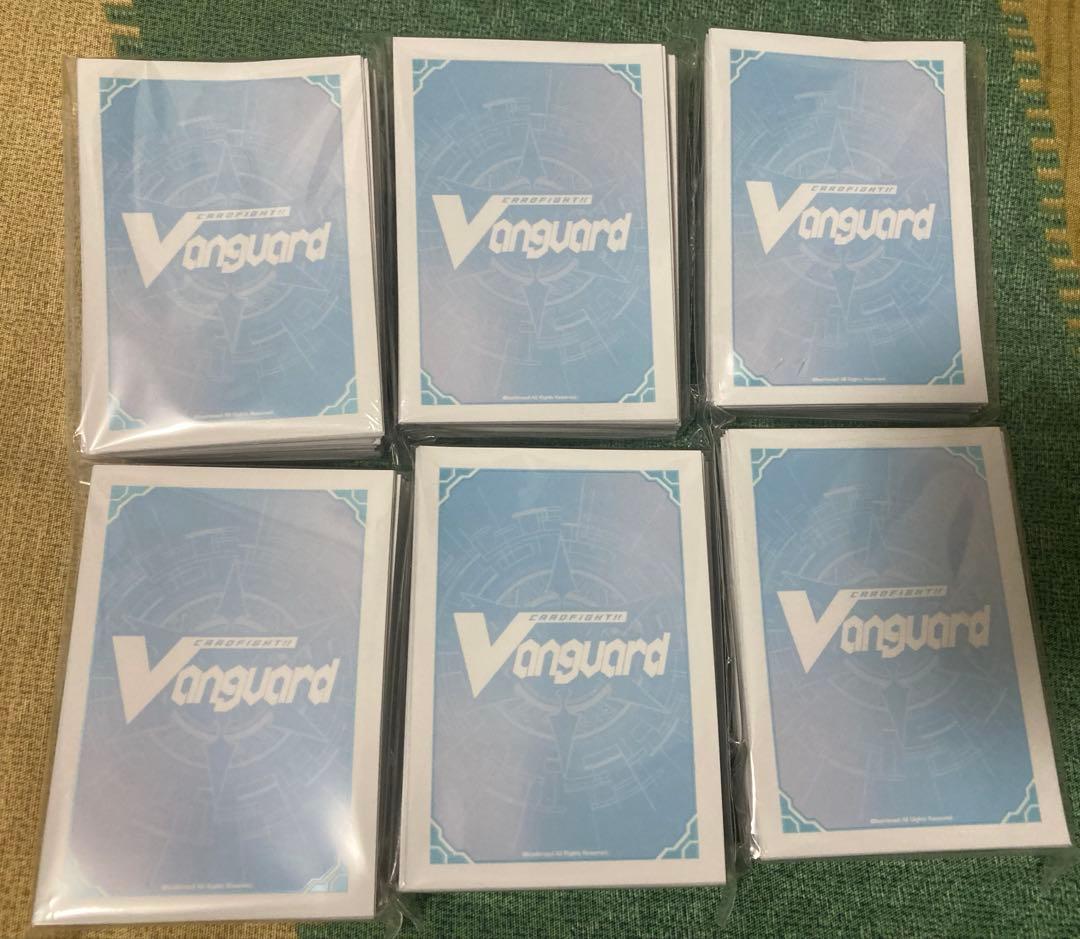 【匿名配送】ヴァンガード スリーブ　アイスブルー6個セット