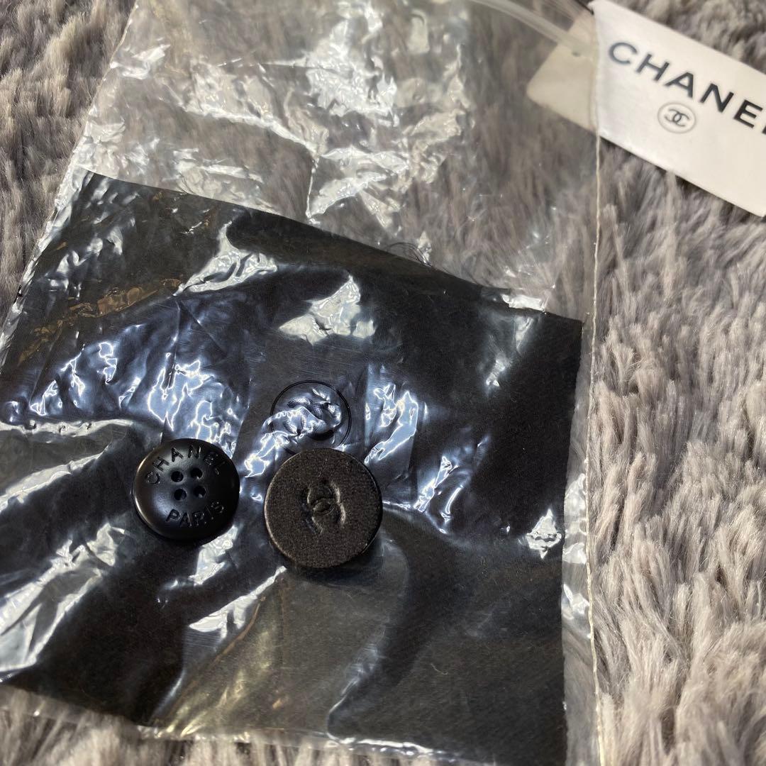 CHANEL シャネル 44サイズ カシミヤ混 シルク パンツ タグ付