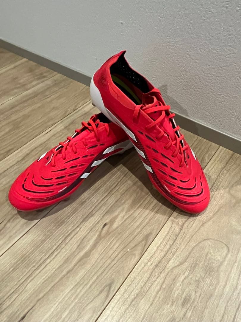 adidas プレデターELITE AG レッド 25cm