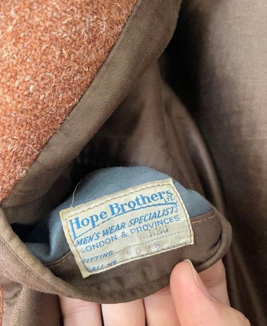 希少 40s ヴィンテージハリスツイード ジャケットHope brothers