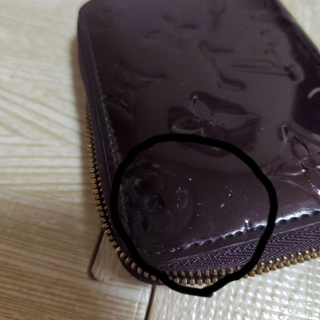 LOUIS VUITTON モノグラム ヴェルニ ジッピー パース