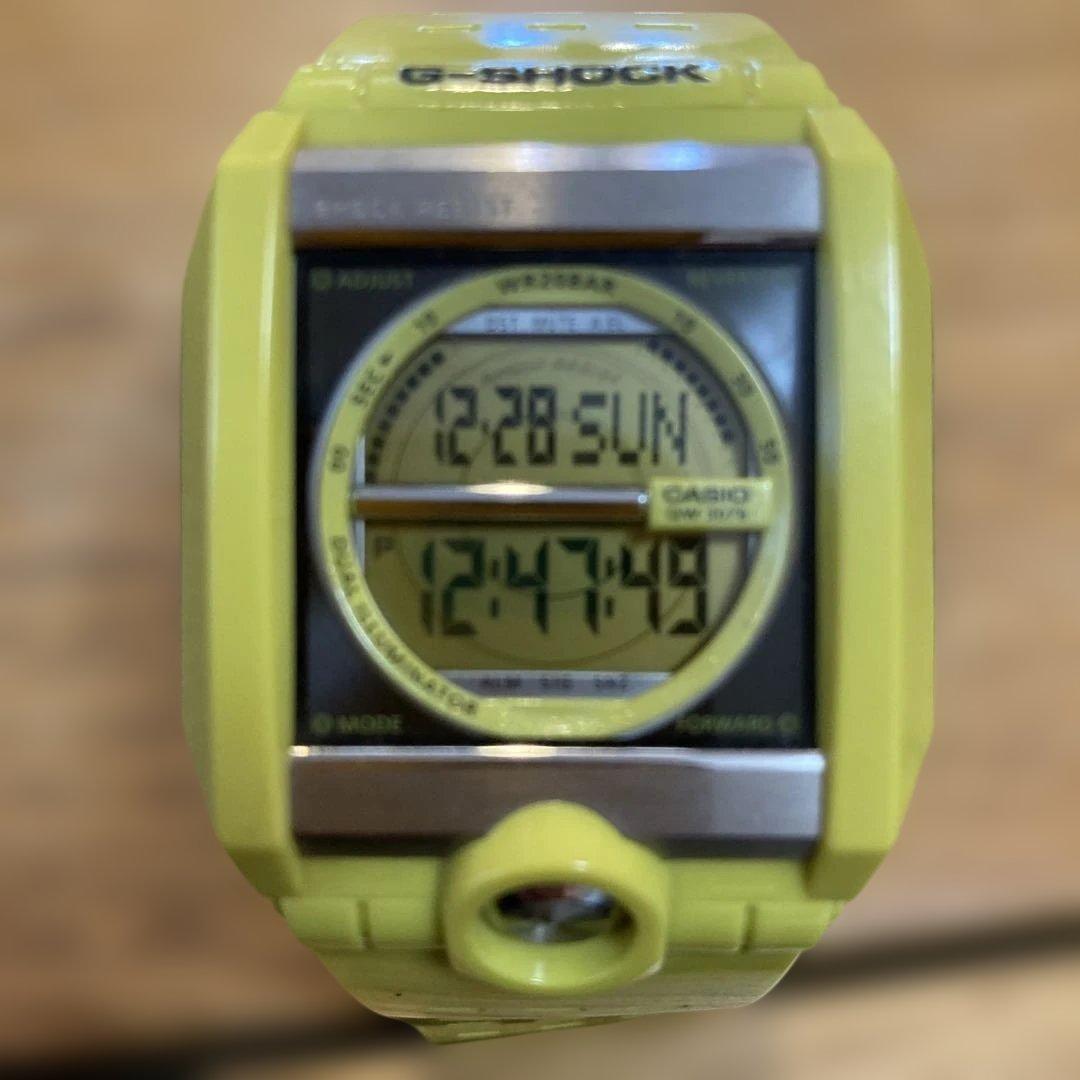 G-SHOCK デジタル腕時計 イエロー G-8100A