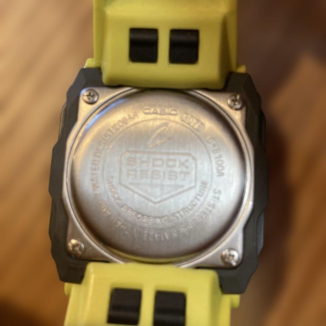 G-SHOCK デジタル腕時計 イエロー G-8100A