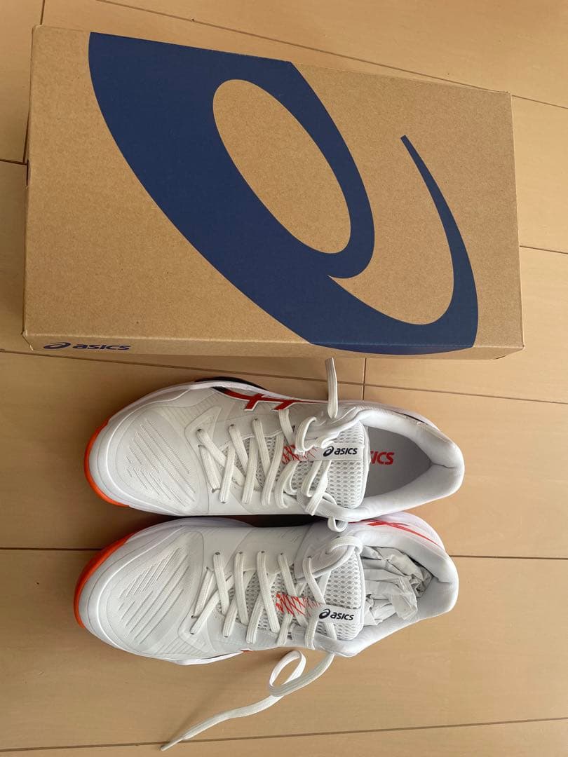 ASICS SKY ELITE FF 3 26.5cm ホワイト/ノヴァオレンジ