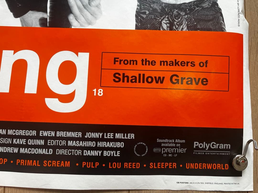 トレインスポッティング　ポスター　90cm×64cm