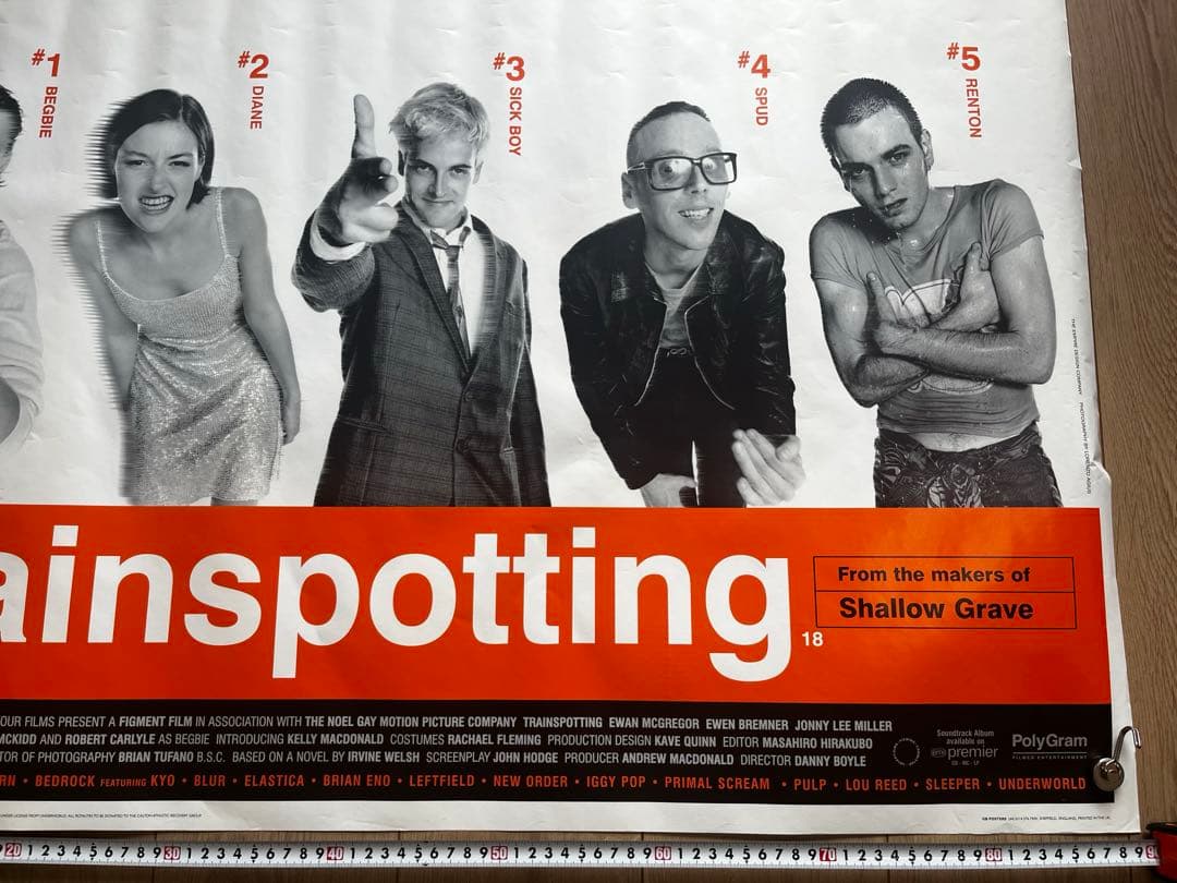 トレインスポッティング　ポスター　90cm×64cm