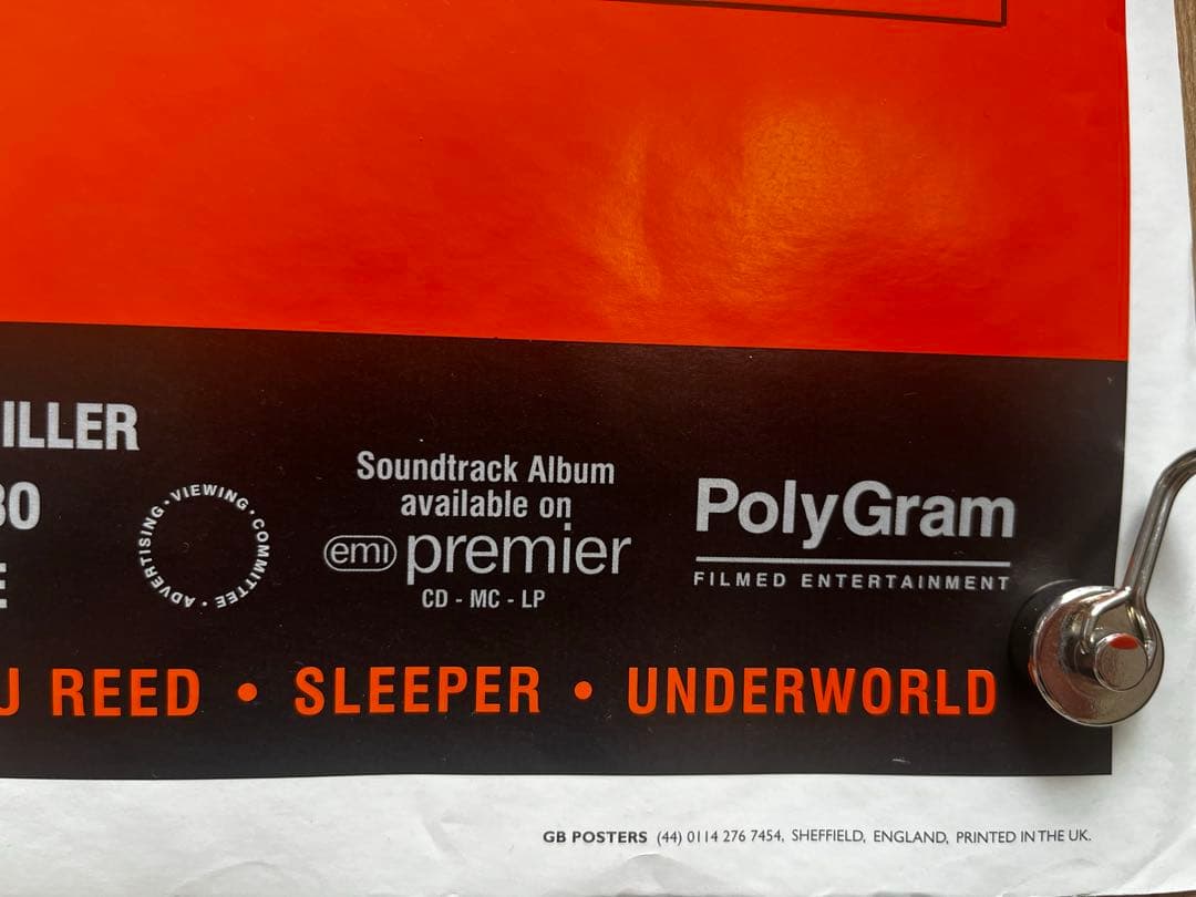 トレインスポッティング　ポスター　90cm×64cm