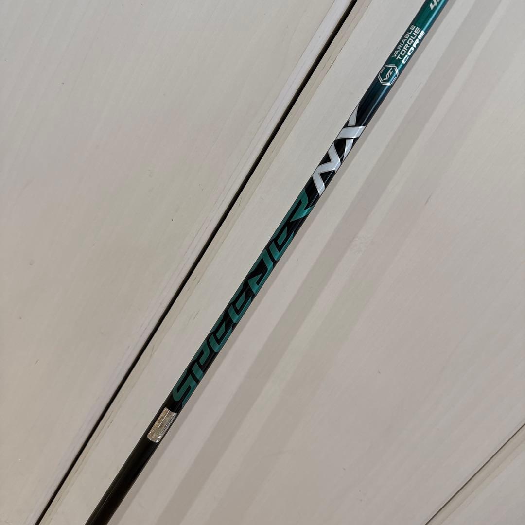 スピーダーNX ３Ｗ　シャフト 黒/緑