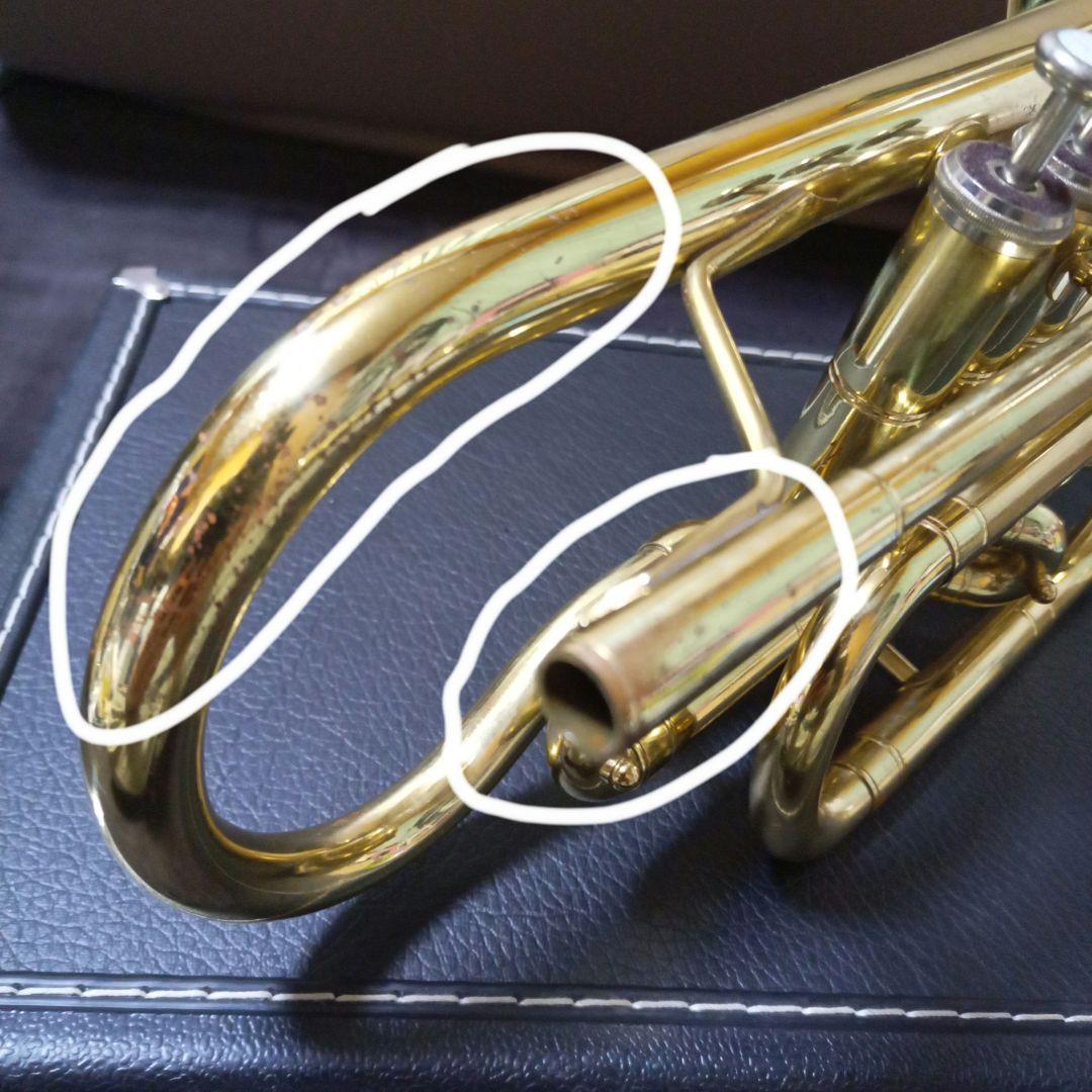 Jupiter ジュピター コルネット本体 JCR-520Mミュートマウスピース