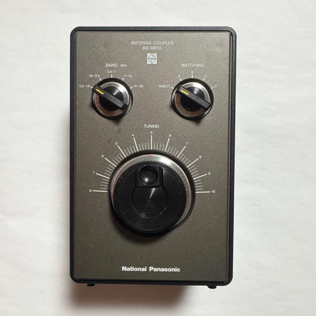 d*3様 ナショナル BCLアンテナカップラー　RD-9810 【ジャンク】