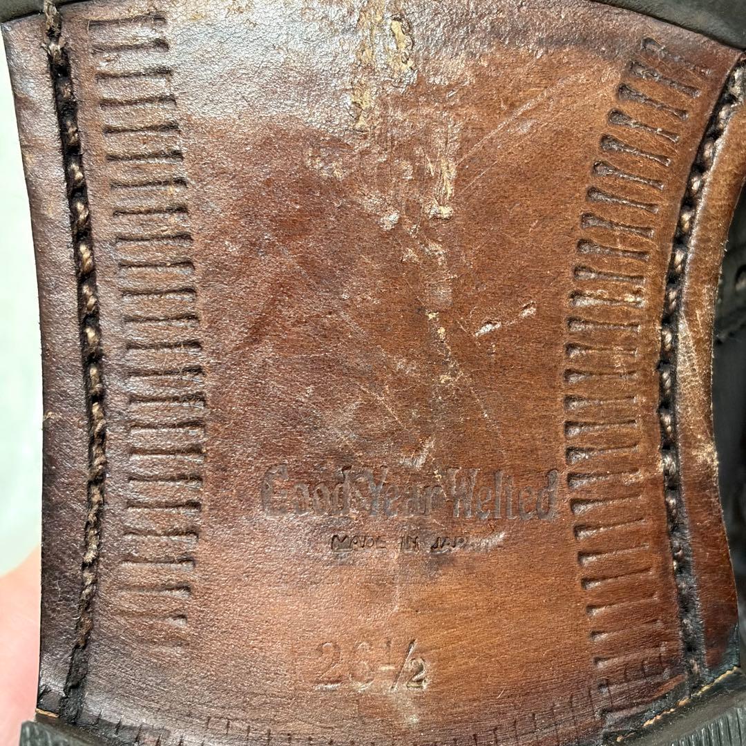 美品　SCOTCH GRAIN スコッチグレイン　ダークブラウン ウィングチップ