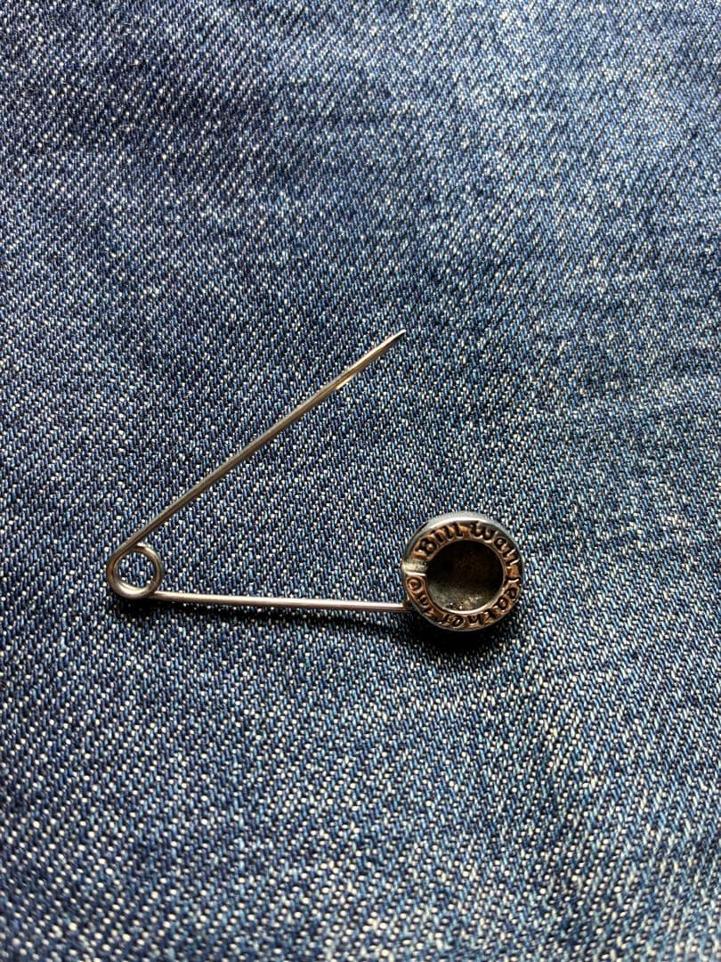 BILL WALL LEATHER Safety Pin スカル BEAMS