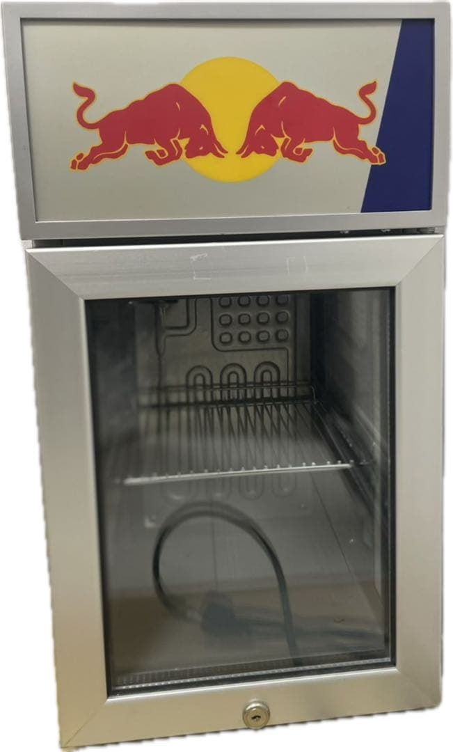 中古　Red Bull ガラス扉冷蔵庫