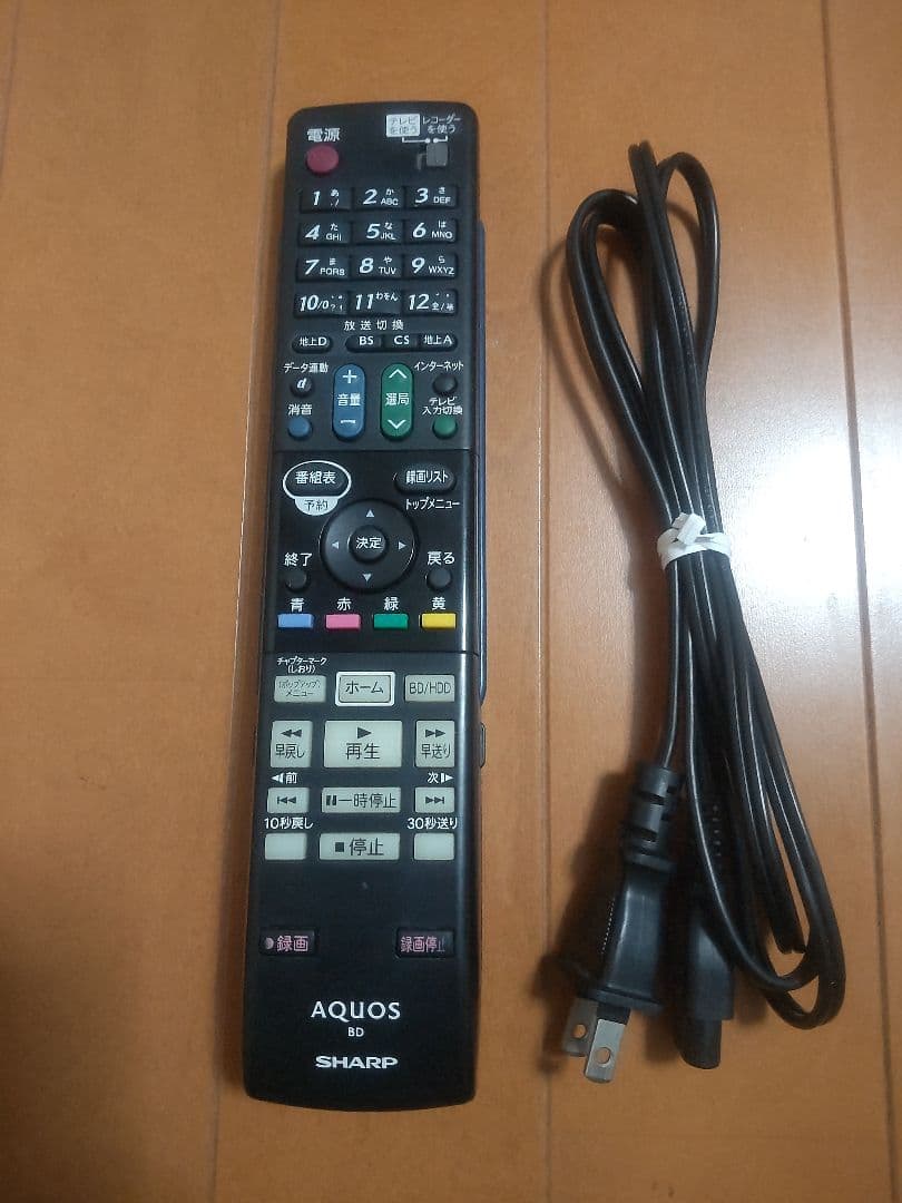 シャープ　AQUOS　BD―T510 500GB→1TB トリプルチュ―ナ―搭載