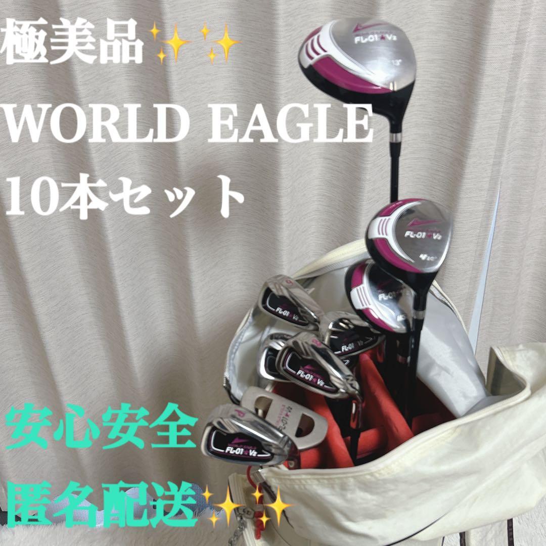 ワールドイーグル FL-01 V2 レディースクラブセット 10本 L 初心者