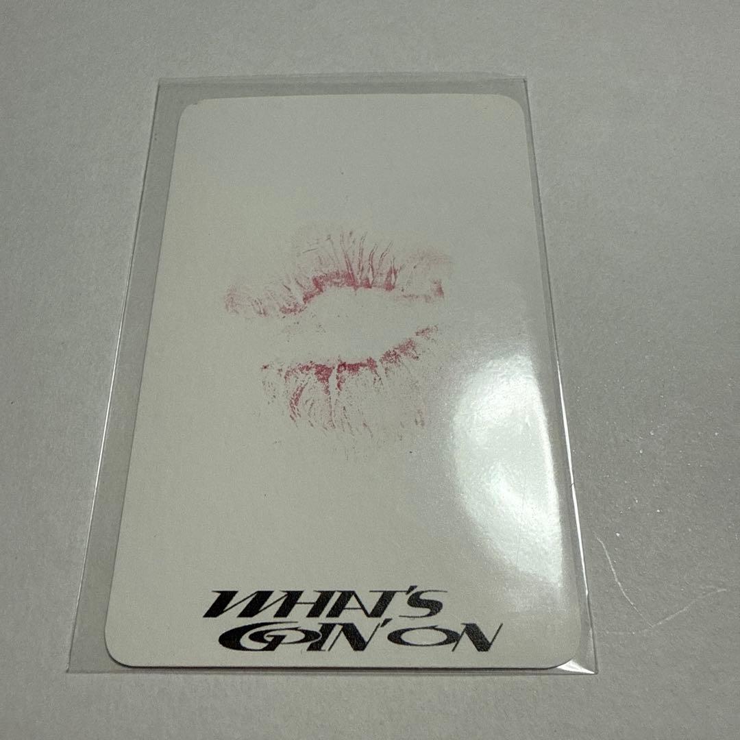 omegax セビン WHAT'S GOIN'ON リップマークトレカ